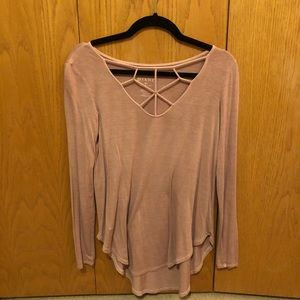 American Eagle Blush Long Sleeve